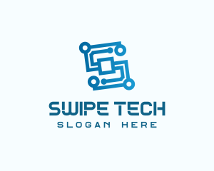 Circuit Processor Technology logo design