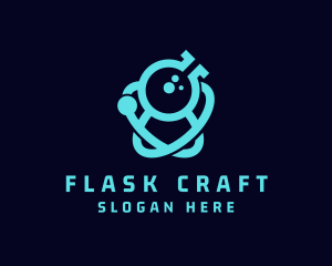 Science Flask Laboratory logo