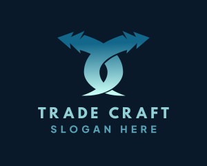 Logistics Trade Arrow logo