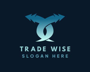Logistics Trade Arrow logo