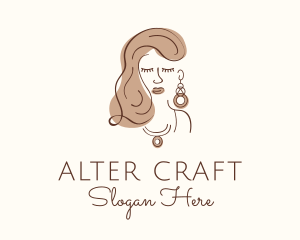 Elegant Lady Jewelry  logo design