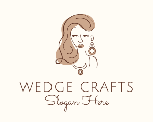 Elegant Lady Jewelry  logo design