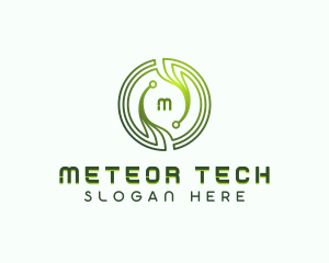 Cyber Circuitry Technology logo design