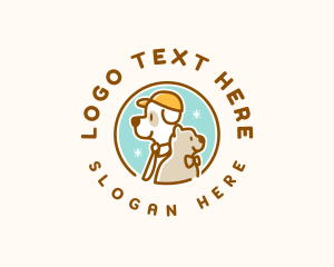 Grooming Pet Dog  logo