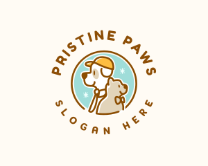 Grooming Pet Dog  logo