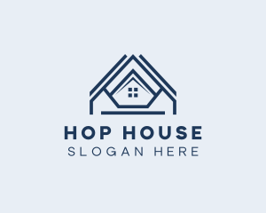 Housing Roof Repair logo design