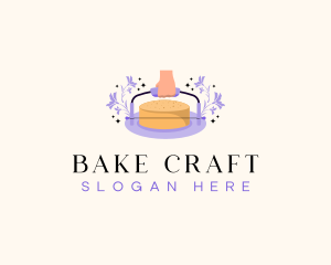 Elegant Cake Bakery logo design