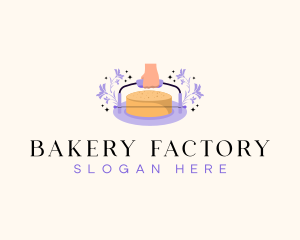 Elegant Cake Bakery logo design