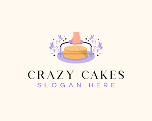 Elegant Cake Bakery logo design