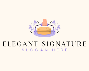 Elegant Cake Bakery logo design