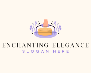 Elegant Cake Bakery logo design