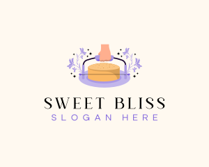 Elegant Cake Bakery logo design