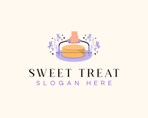 Elegant Cake Bakery logo design