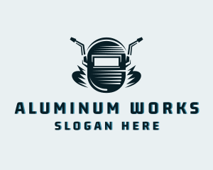 Industrial Welding Fabrication logo design