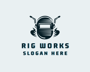 Industrial Welding Fabrication logo design