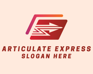 Arrow Box Express logo design