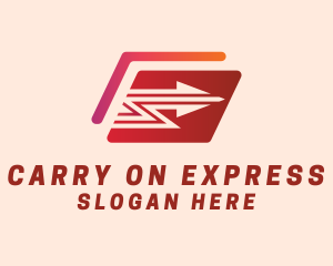 Arrow Box Express logo design