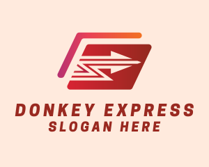 Arrow Box Express logo design