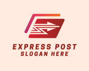 Arrow Box Express logo design