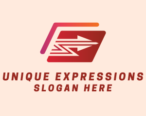 Arrow Box Express logo design