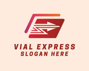 Arrow Box Express logo design