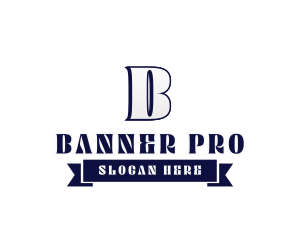 Classic Banner Professional Company logo design