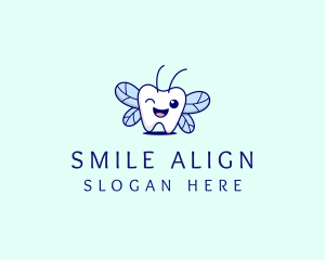 Smiling Tooth Fairy logo