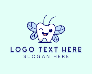 Smiling Tooth Fairy logo