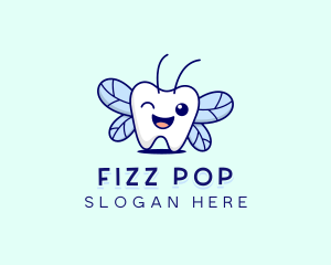 Smiling Tooth Fairy logo design