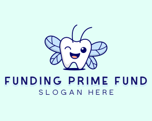 Smiling Tooth Fairy logo design