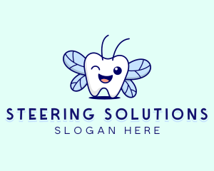 Smiling Tooth Fairy logo design