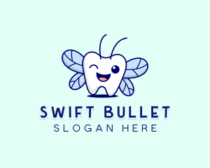 Smiling Tooth Fairy logo design