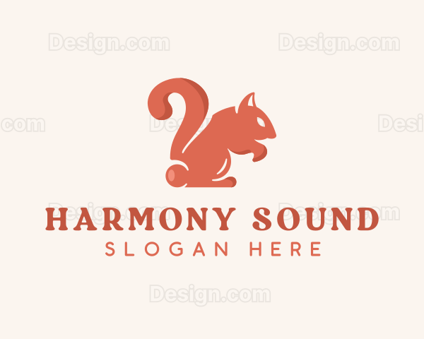 Squirrel Question Mark Logo