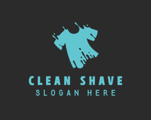 T-shirt Clean Laundry logo design