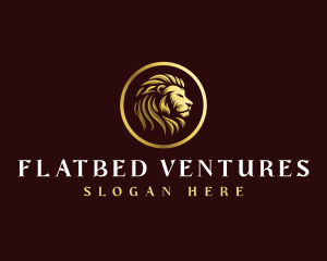 Majestic Luxury Lion  logo design