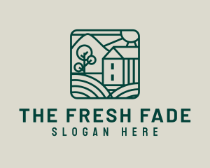 Rustic Agriculture Farmhouse logo design