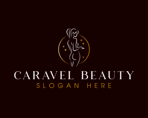 Sexy Beauty Woman logo design