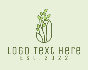 Organic Wellness Plant  logo