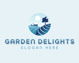 Field Garden Yard logo design