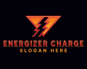 Lightning Voltage Generator logo design