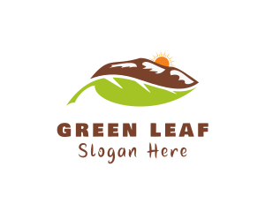 Mountain Leaf Travel logo design