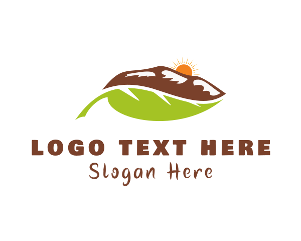 Green Mountain logo example 2