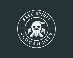 Ghost Scary Spirit logo design