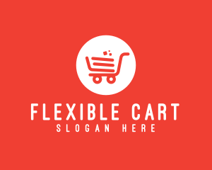 Shopping Cart App logo design