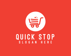 Shopping Cart App logo design