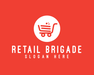 Shopping Cart App logo design