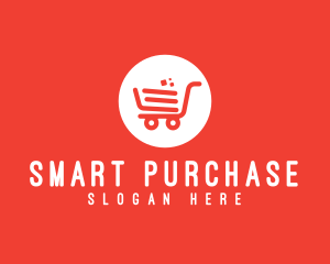 Shopping Cart App logo design