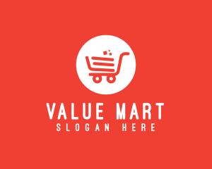 Shopping Cart App logo design