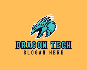 Fierce Dragon Esport logo design