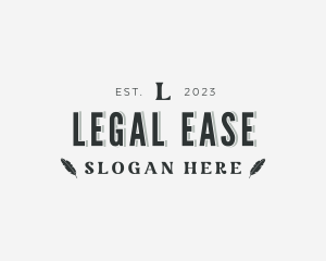 Professional Lawyer Firm Logo